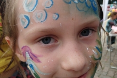 Is that a mermaid on your cheek?